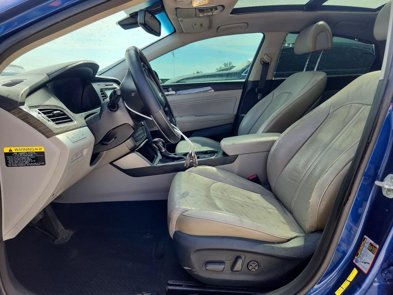 2015 Hyundai Sonata Limited Blue vin: 5NPE34AF4FH043100