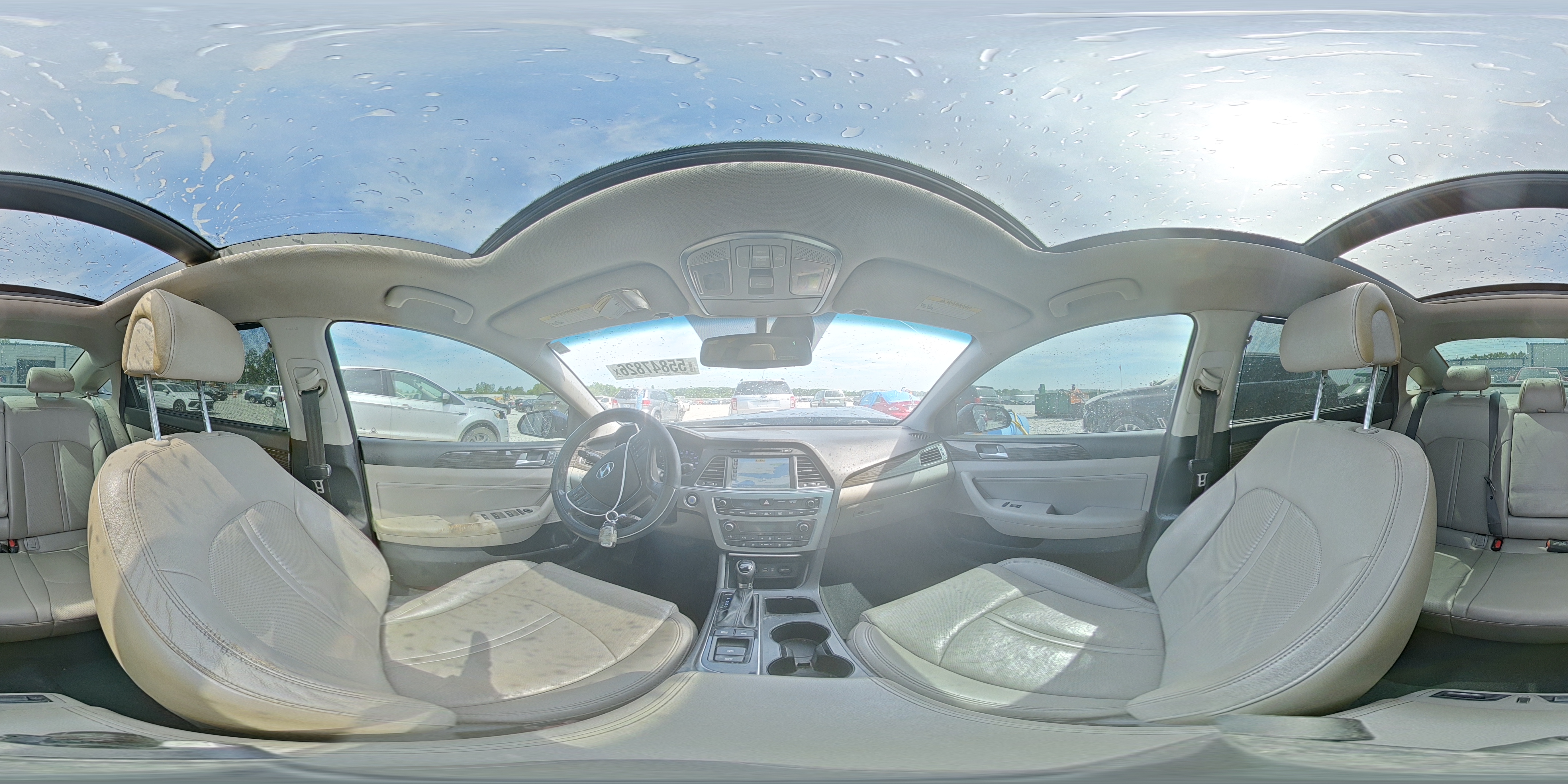 2015 Hyundai Sonata Limited Blue vin: 5NPE34AF4FH043100