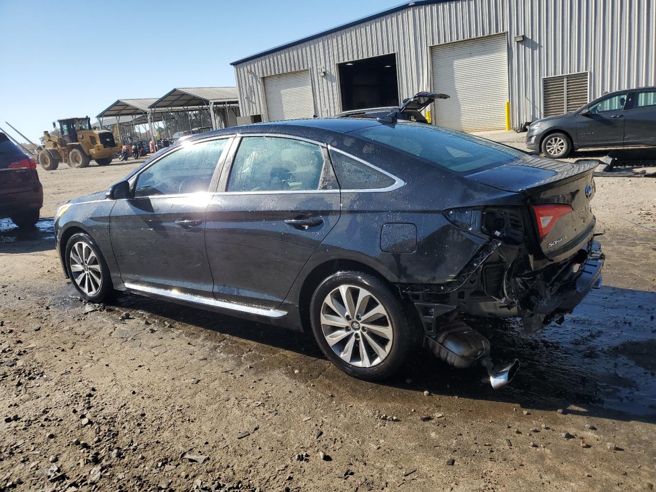 2015 Hyundai Sonata Sport Black vin: 5NPE34AF4FH061953