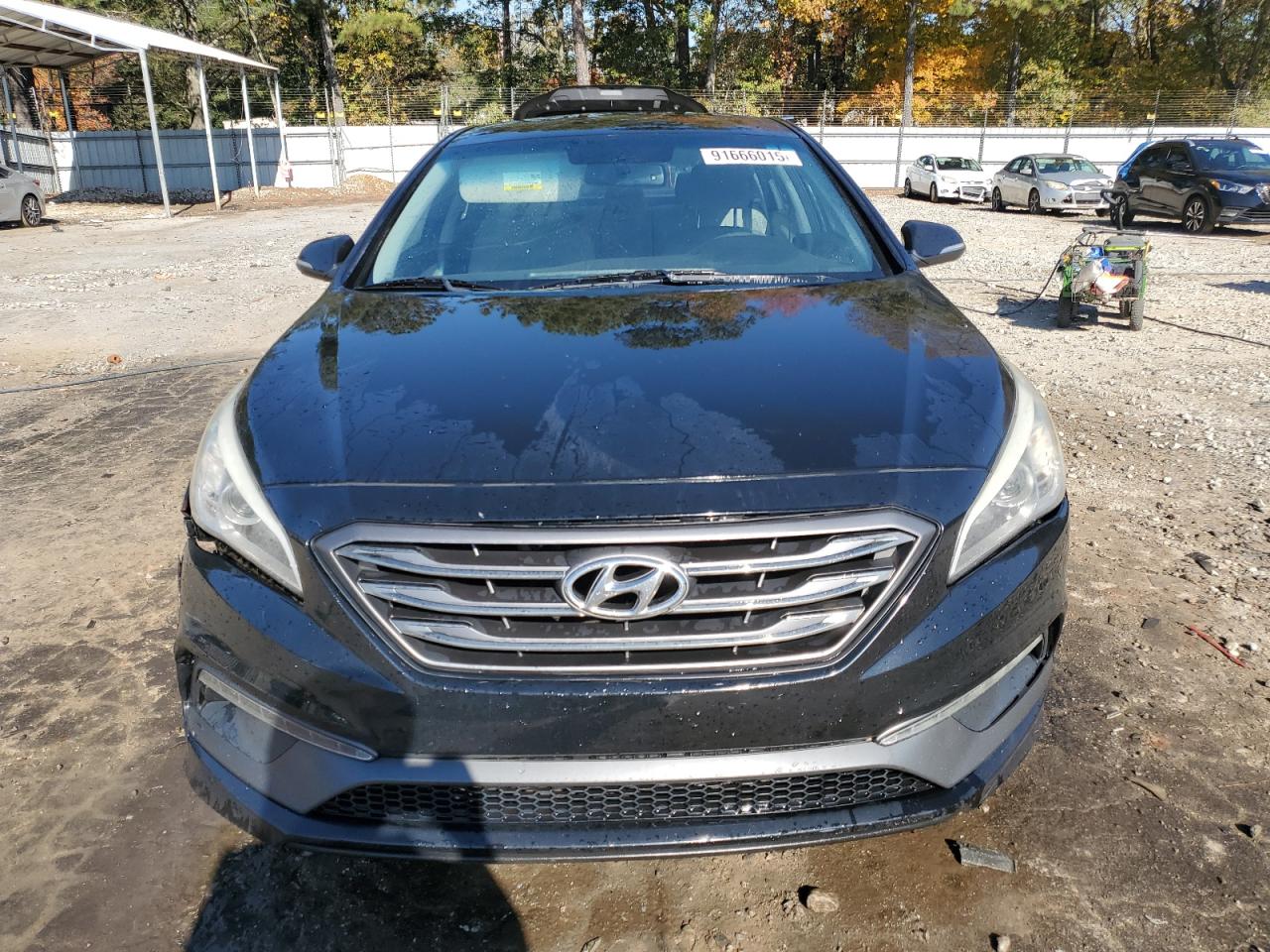 2015 Hyundai Sonata Sport Black vin: 5NPE34AF4FH061953