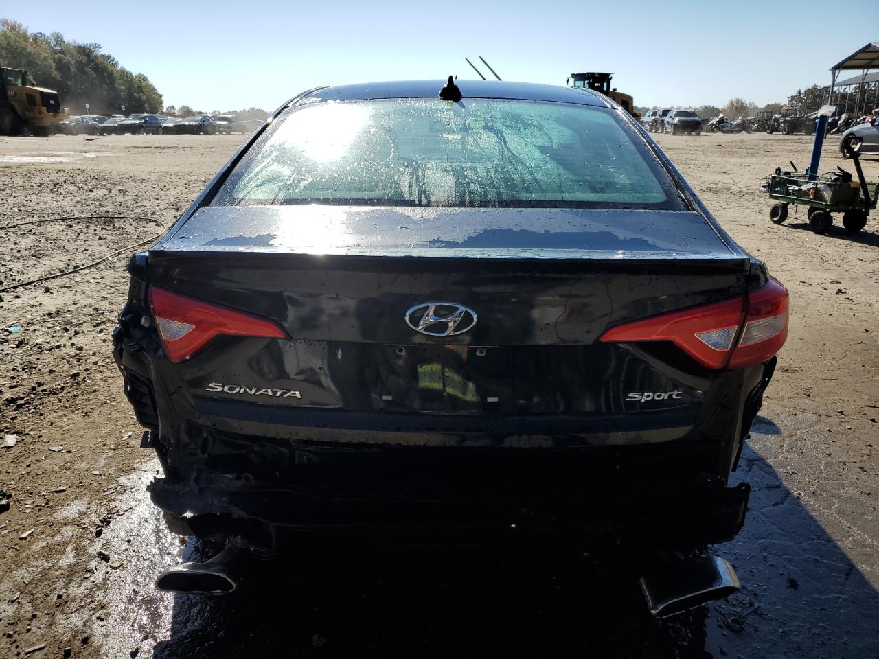2015 Hyundai Sonata Sport Black vin: 5NPE34AF4FH061953