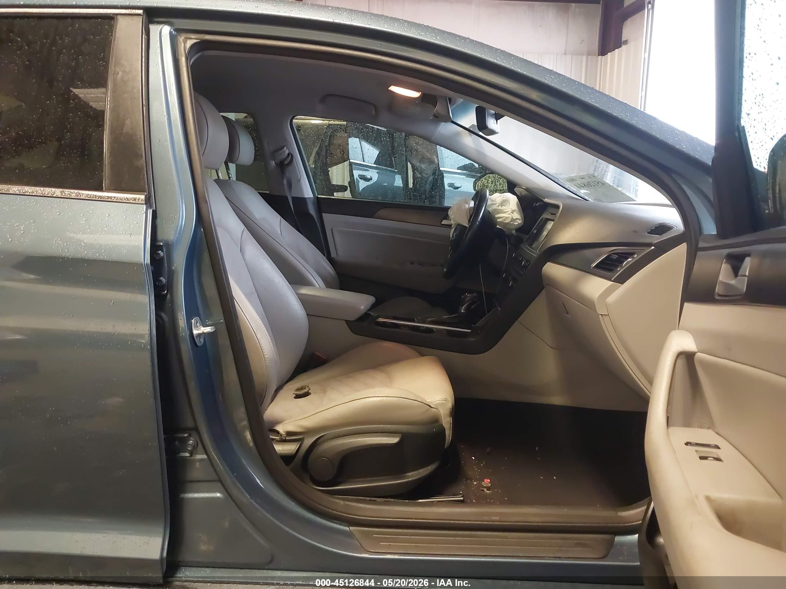 2015 Hyundai Sonata Sport Blue vin: 5NPE34AF4FH063489