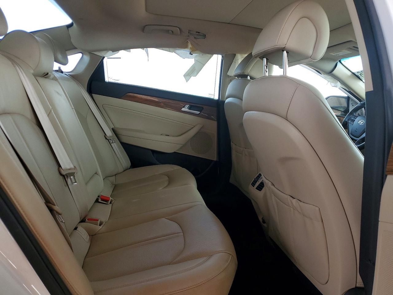 2015 Hyundai Sonata Limited White vin: 5NPE34AF4FH071320