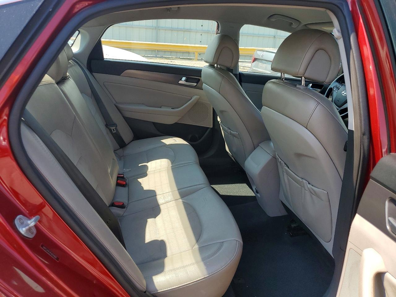 2015 Hyundai Sonata Sport Red vin: 5NPE34AF4FH074931