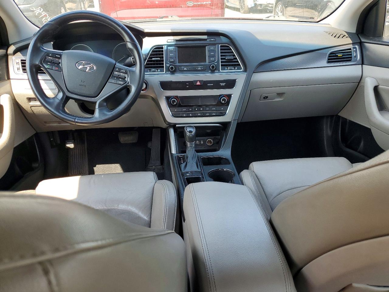 2015 Hyundai Sonata Sport Red vin: 5NPE34AF4FH074931