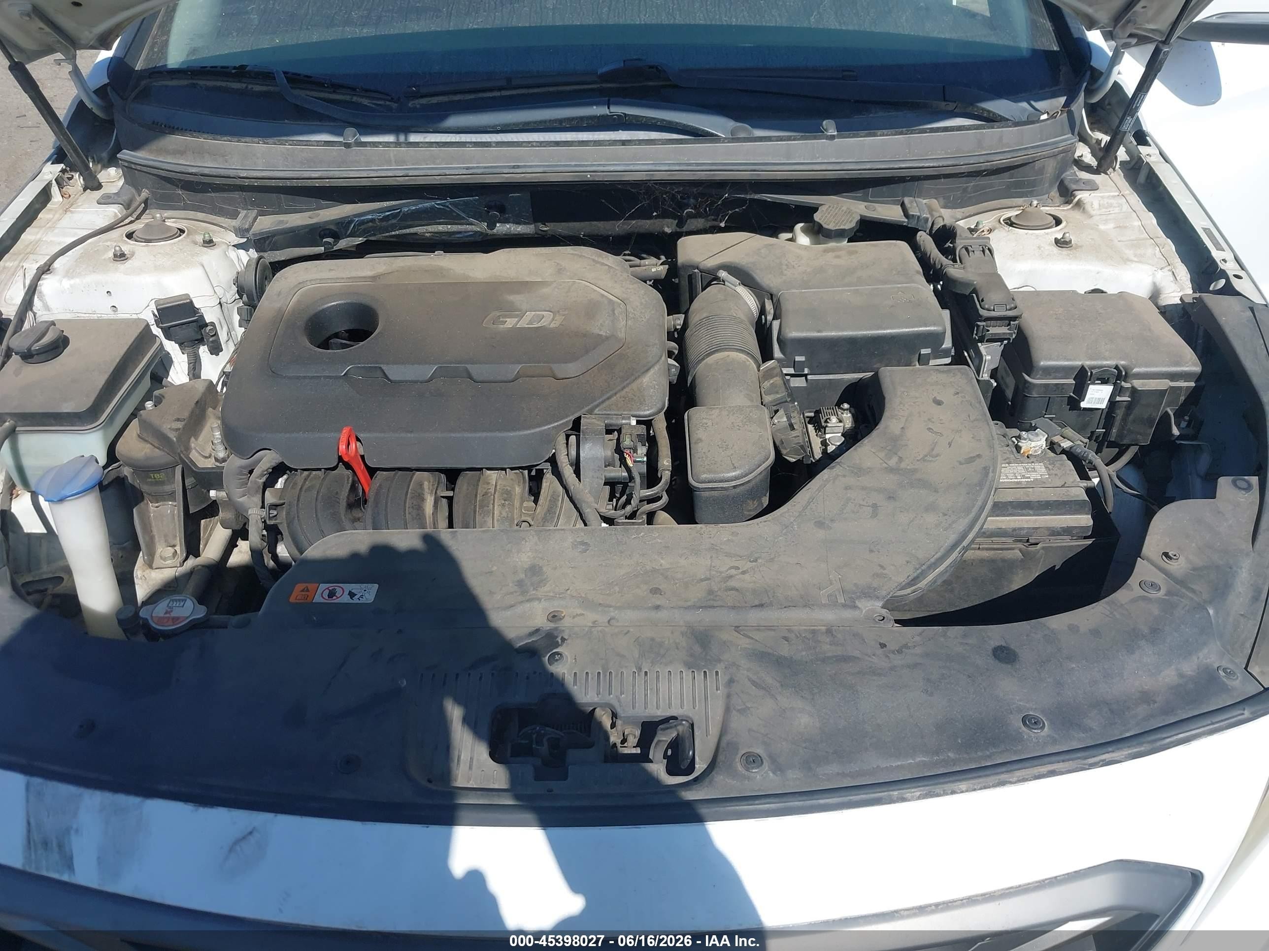 2015 Hyundai Sonata Sport White vin: 5NPE34AF4FH080762