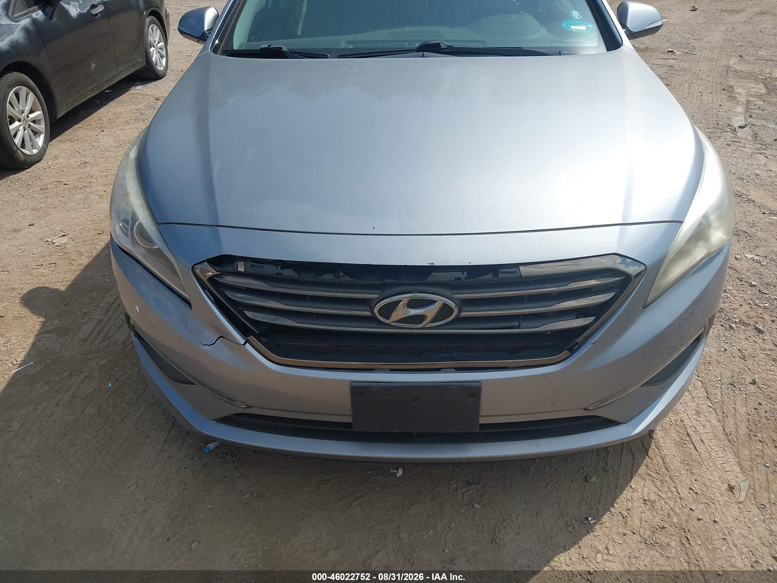 2015 Hyundai Sonata Limited Gray vin: 5NPE34AF4FH084696