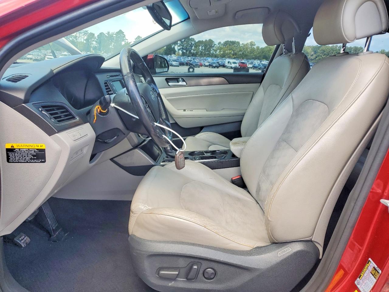 2015 Hyundai Sonata Sport Red vin: 5NPE34AF4FH088375