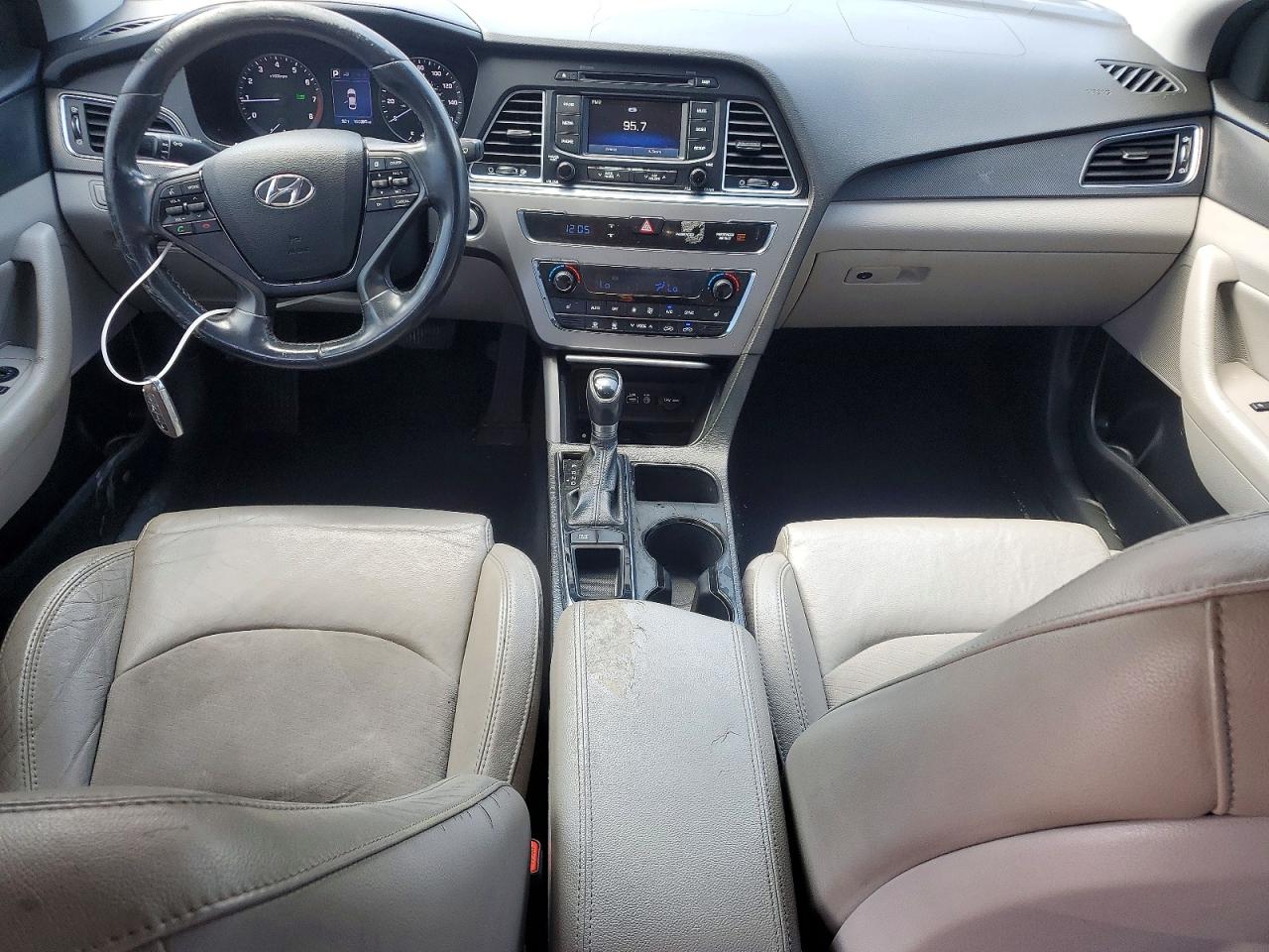 2015 Hyundai Sonata Sport Red vin: 5NPE34AF4FH088375