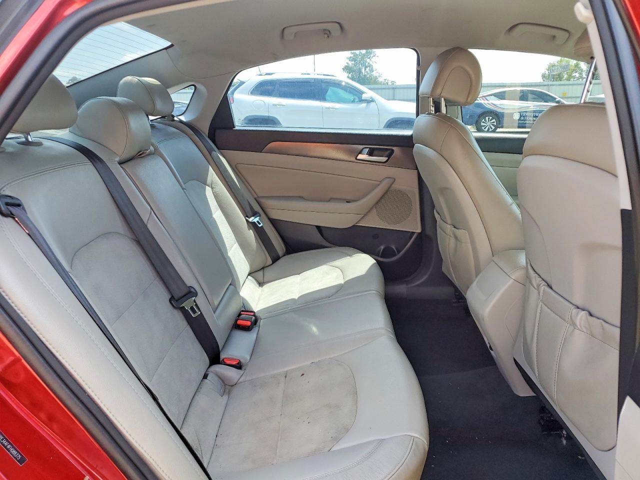2015 Hyundai Sonata Sport Red vin: 5NPE34AF4FH088375
