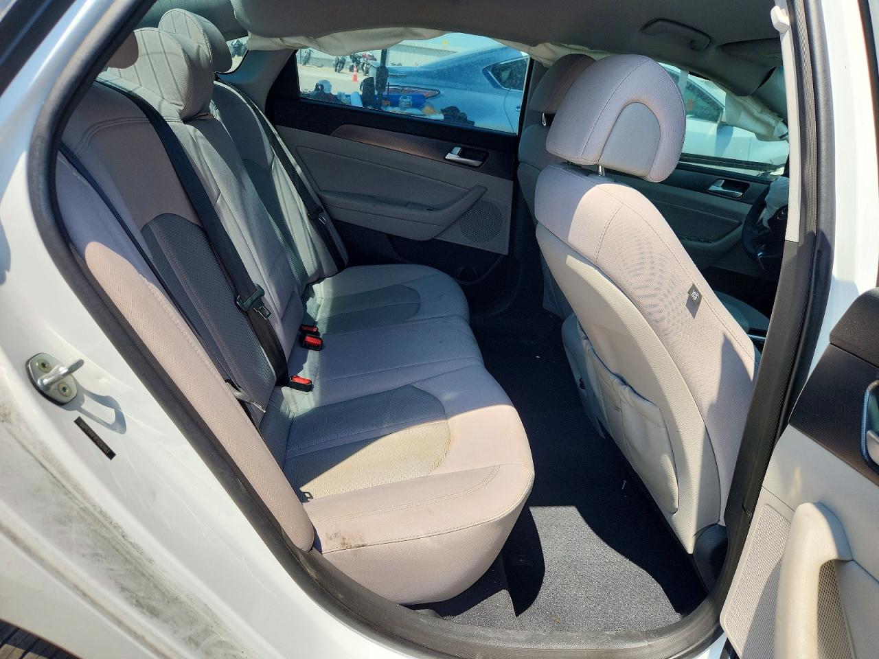 2015 Hyundai Sonata White vin: 5NPE34AF4FH090983