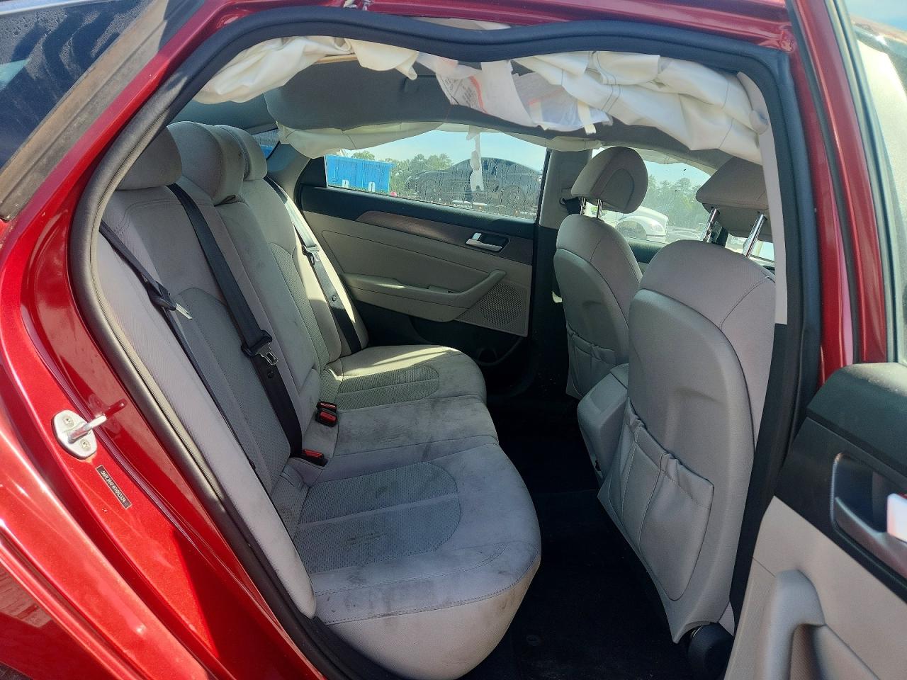 2015 Hyundai Sonata Sport Burgundy vin: 5NPE34AF4FH093334