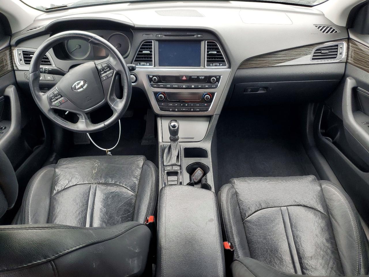 2015 Hyundai Sonata Limited Black vin: 5NPE34AF4FH093947
