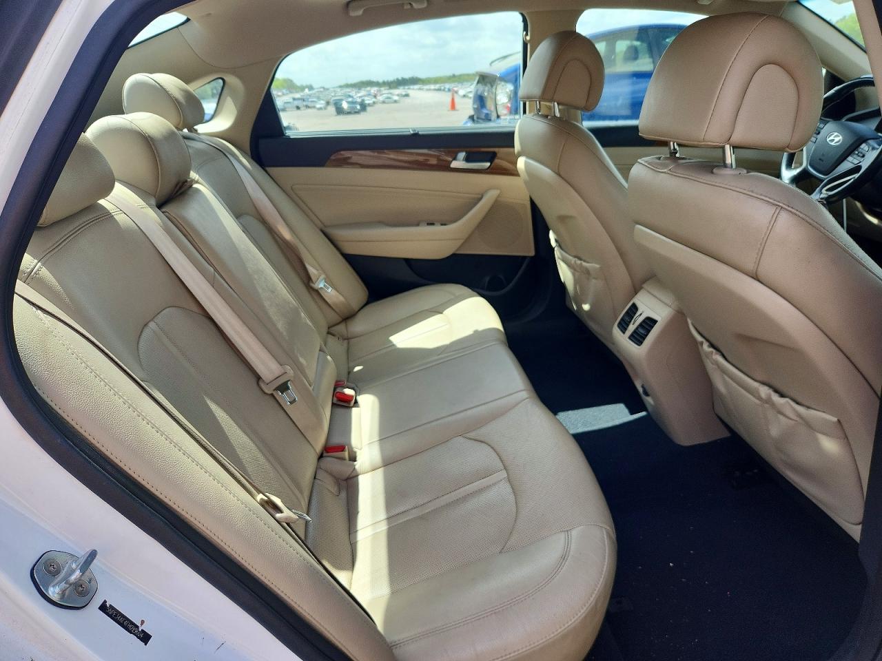 2015 Hyundai Sonata Limited White vin: 5NPE34AF4FH099604
