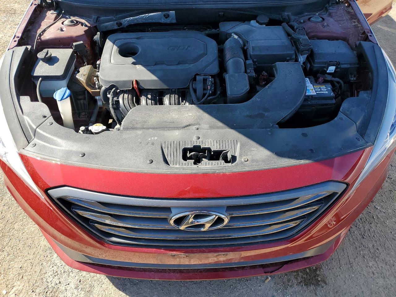 2015 Hyundai Sonata Sport Red vin: 5NPE34AF4FH105532
