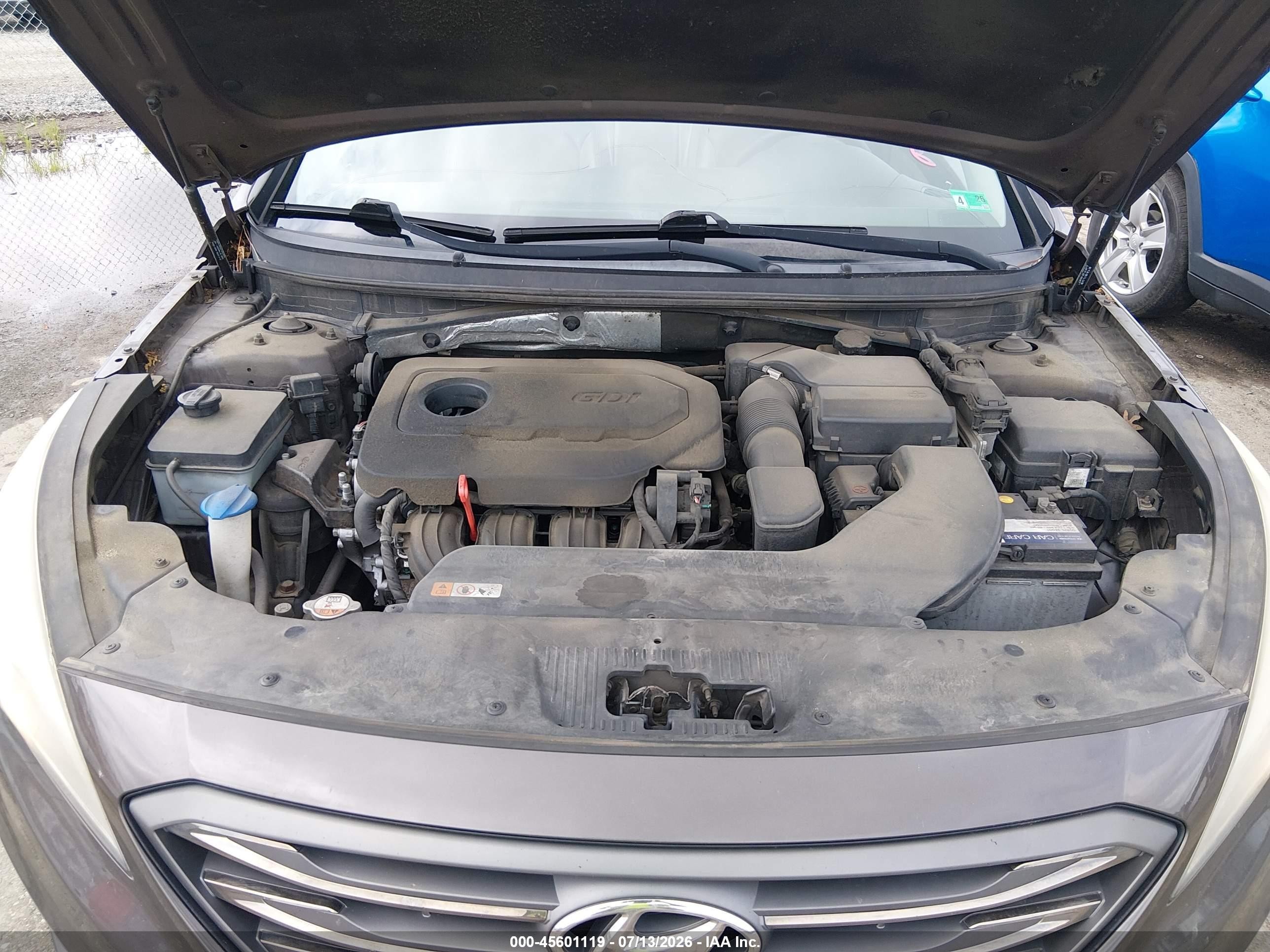 2015 Hyundai Sonata Sport Gray vin: 5NPE34AF4FH110004