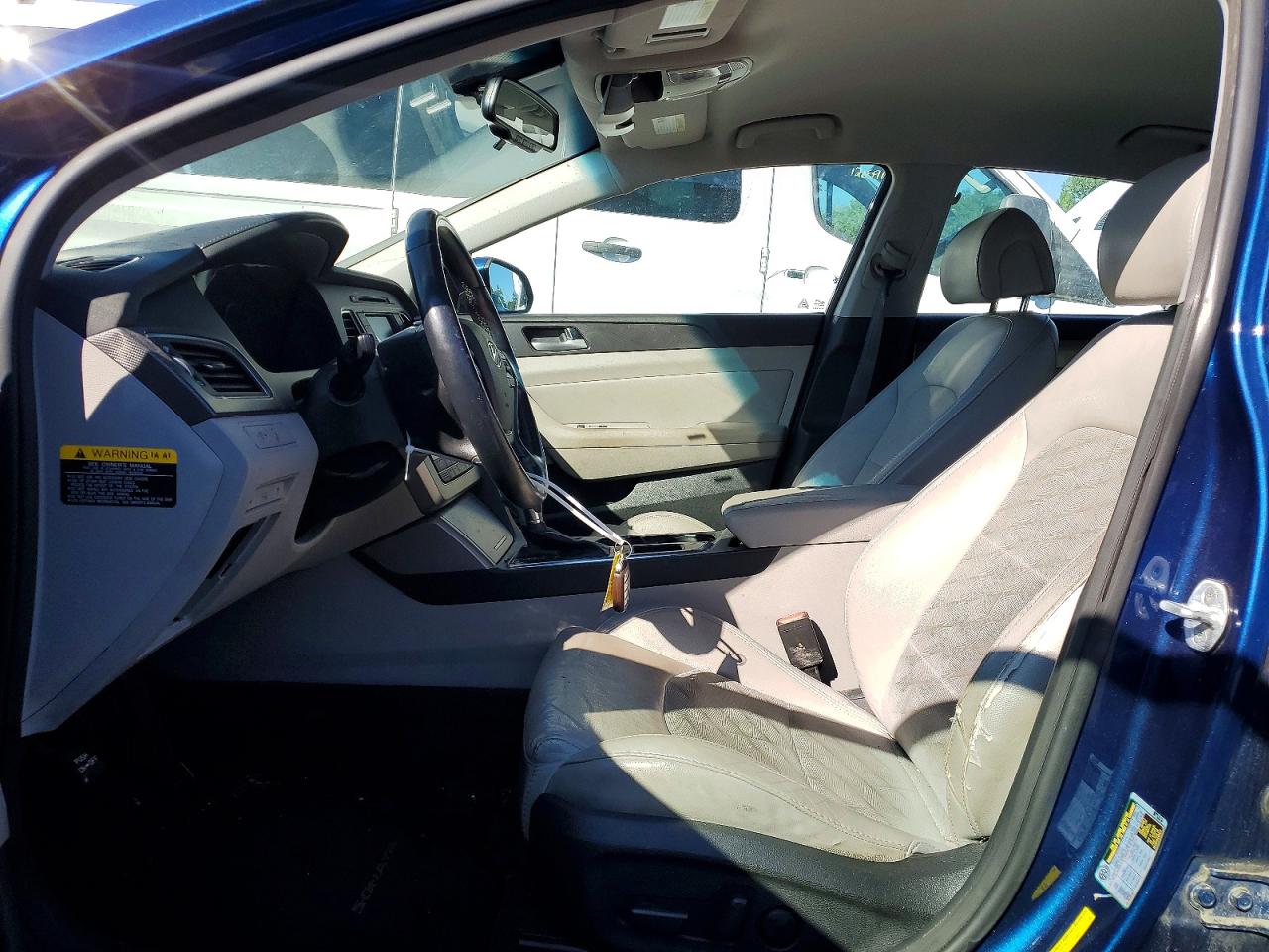 2015 Hyundai Sonata Sport Blue vin: 5NPE34AF4FH125893