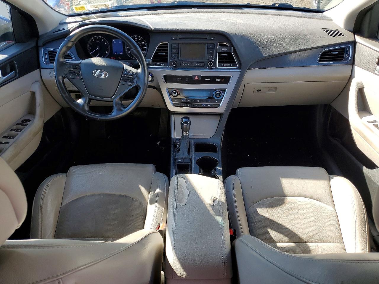 2015 Hyundai Sonata Sport Blue vin: 5NPE34AF4FH125893