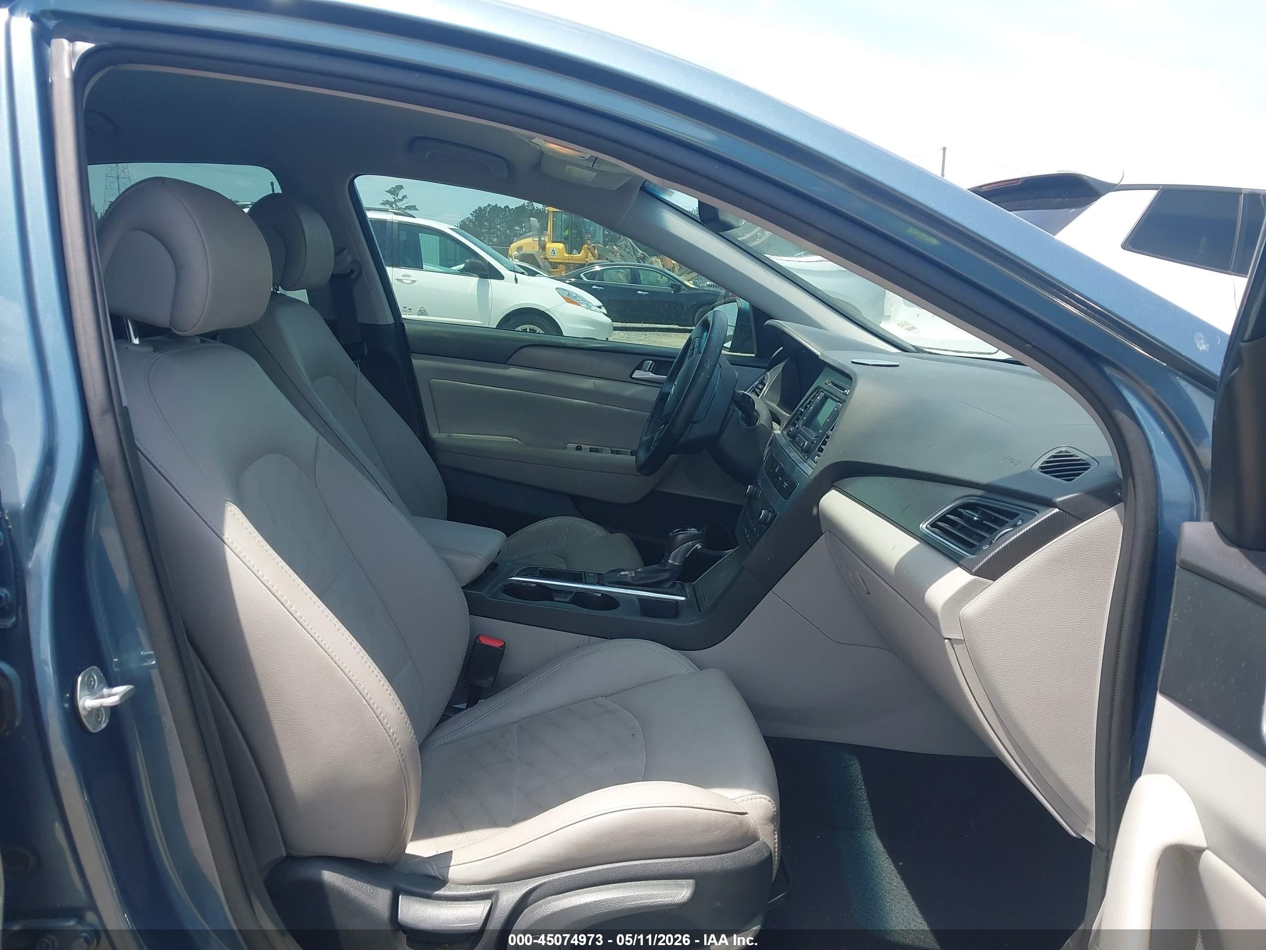 2015 Hyundai Sonata Sport Синий vin: 5NPE34AF4FH126543