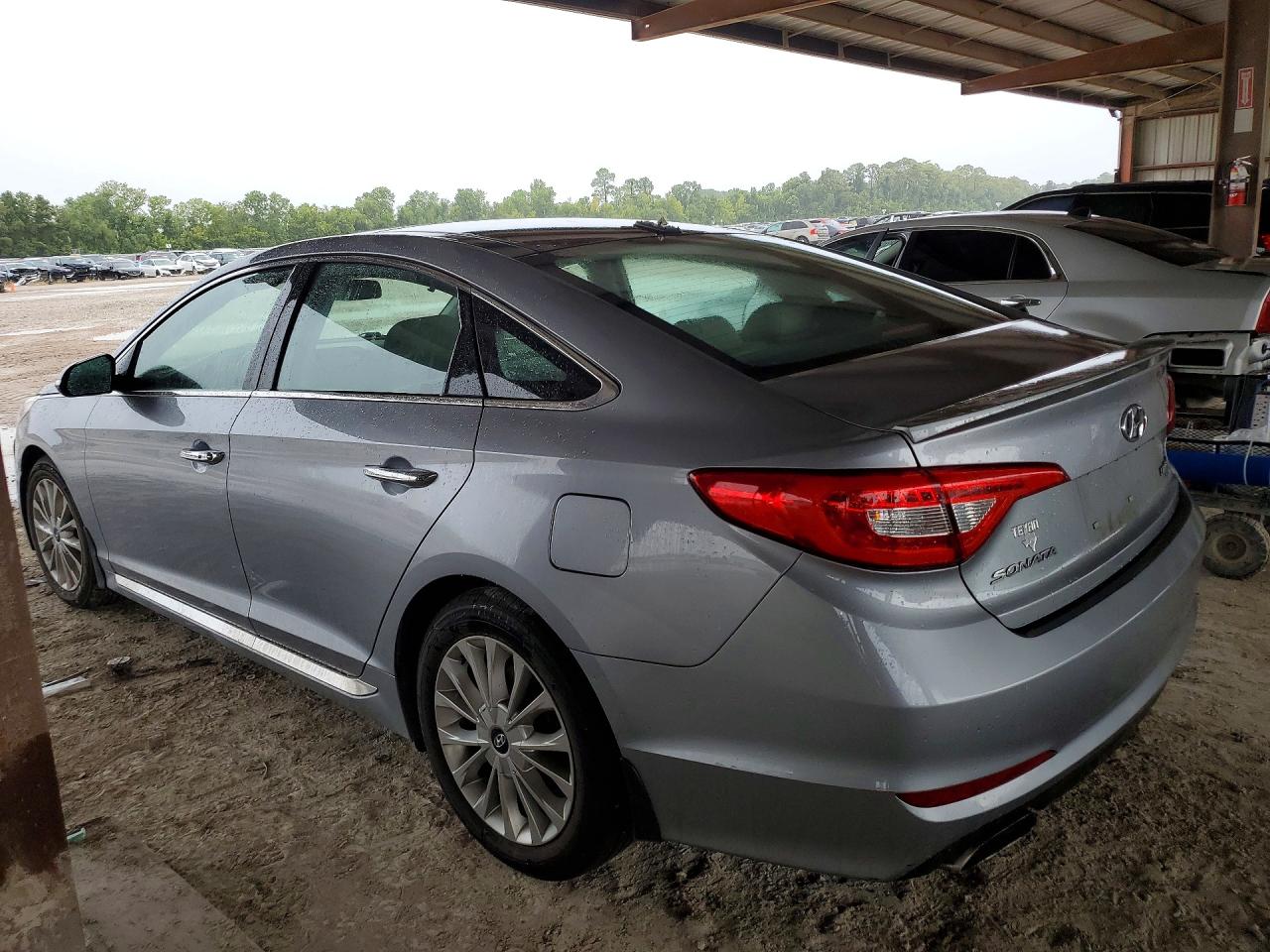 2015 Hyundai Sonata Limited Silver vin: 5NPE34AF4FH133234