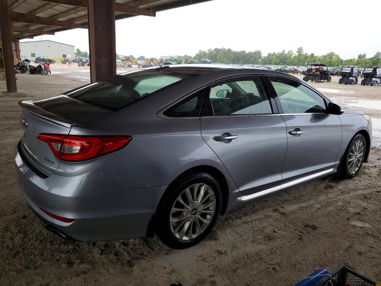 2015 Hyundai Sonata Limited Silver vin: 5NPE34AF4FH133234
