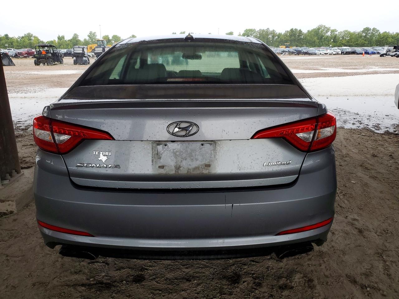 2015 Hyundai Sonata Limited Silver vin: 5NPE34AF4FH133234
