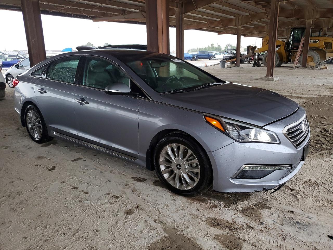 2015 Hyundai Sonata Limited Silver vin: 5NPE34AF4FH133234
