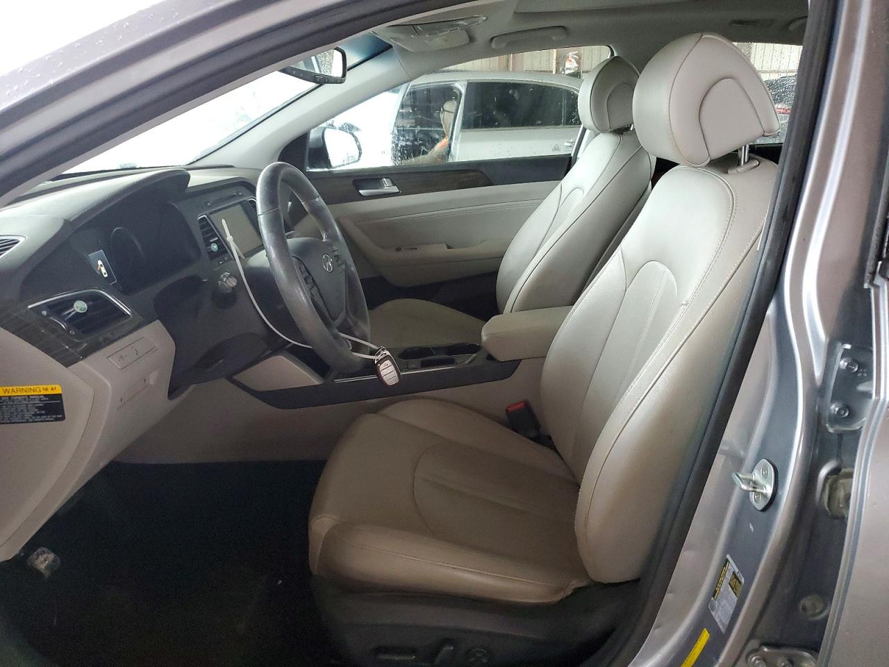 2015 Hyundai Sonata Limited Silver vin: 5NPE34AF4FH133234