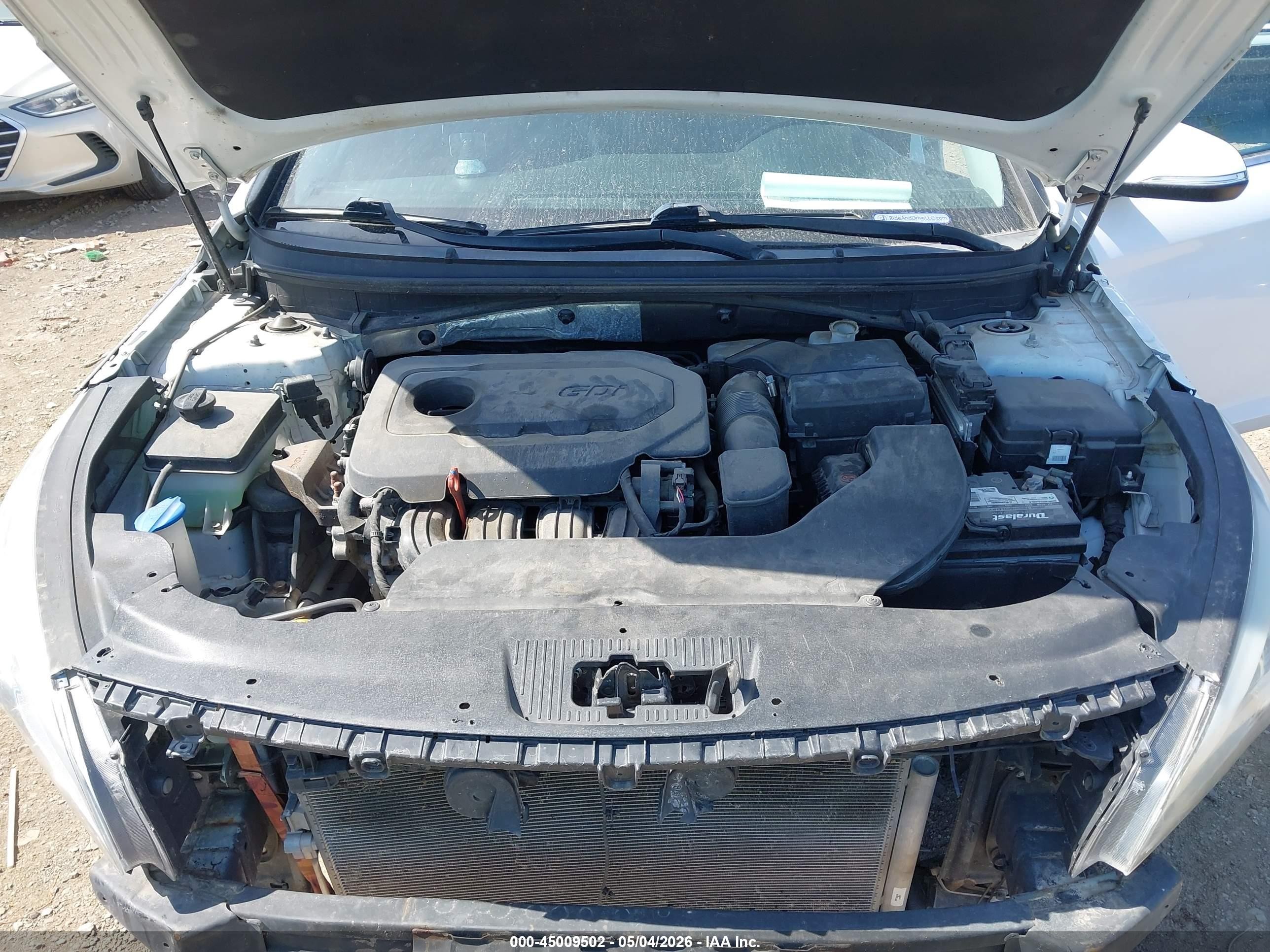 2015 Hyundai Sonata Sport White vin: 5NPE34AF4FH137011