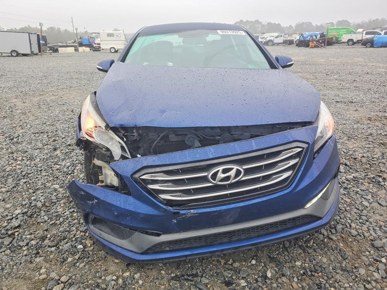 2015 Hyundai Sonata Sport Blue vin: 5NPE34AF4FH138238