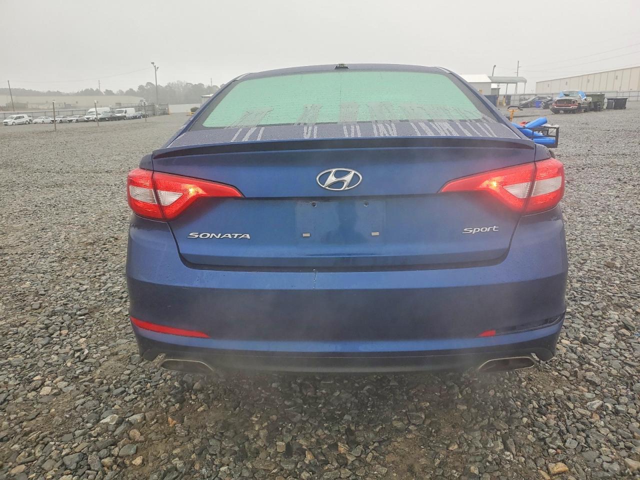 2015 Hyundai Sonata Sport Blue vin: 5NPE34AF4FH138238