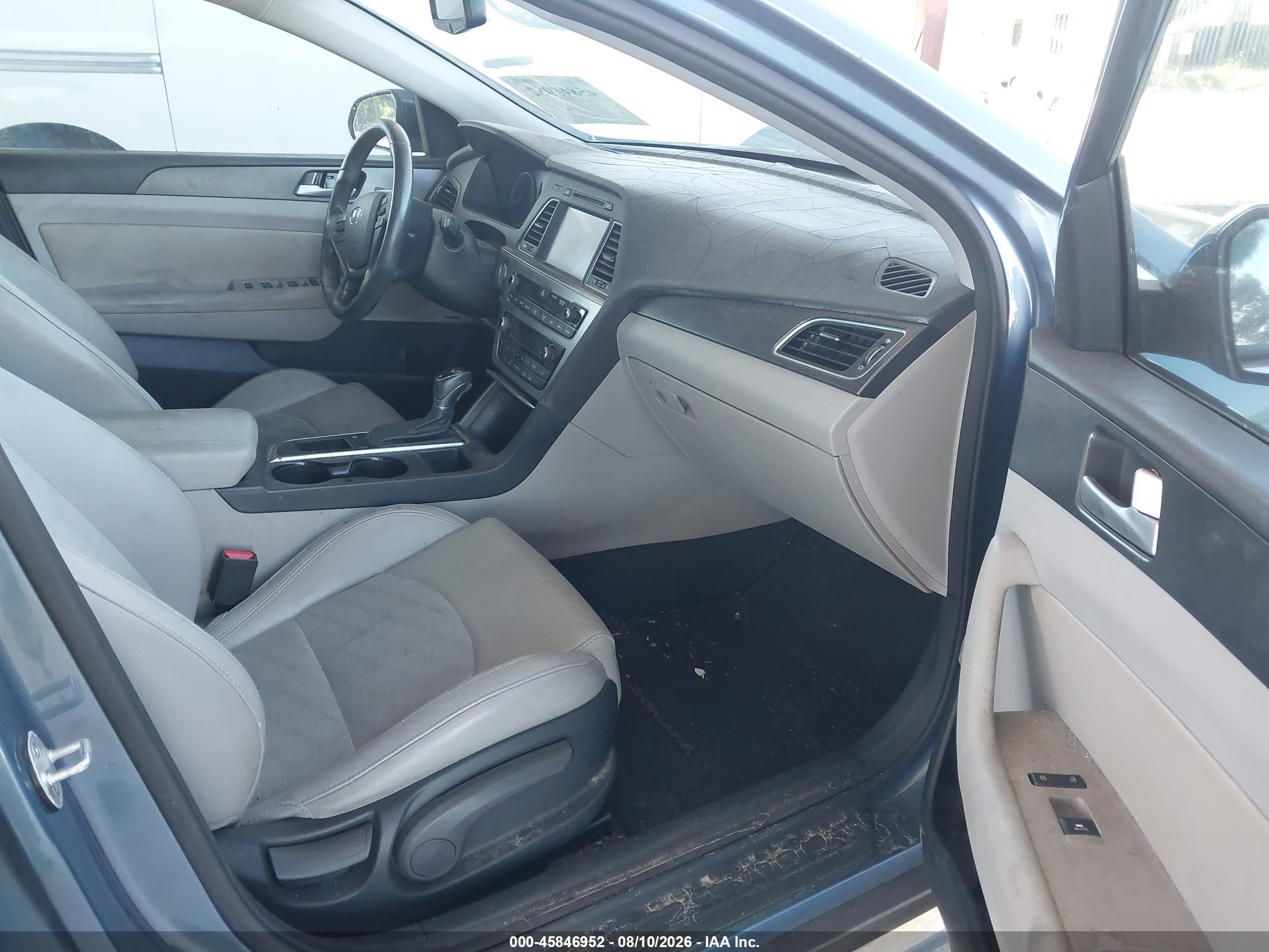 2015 Hyundai Sonata Sport Blue vin: 5NPE34AF4FH149160