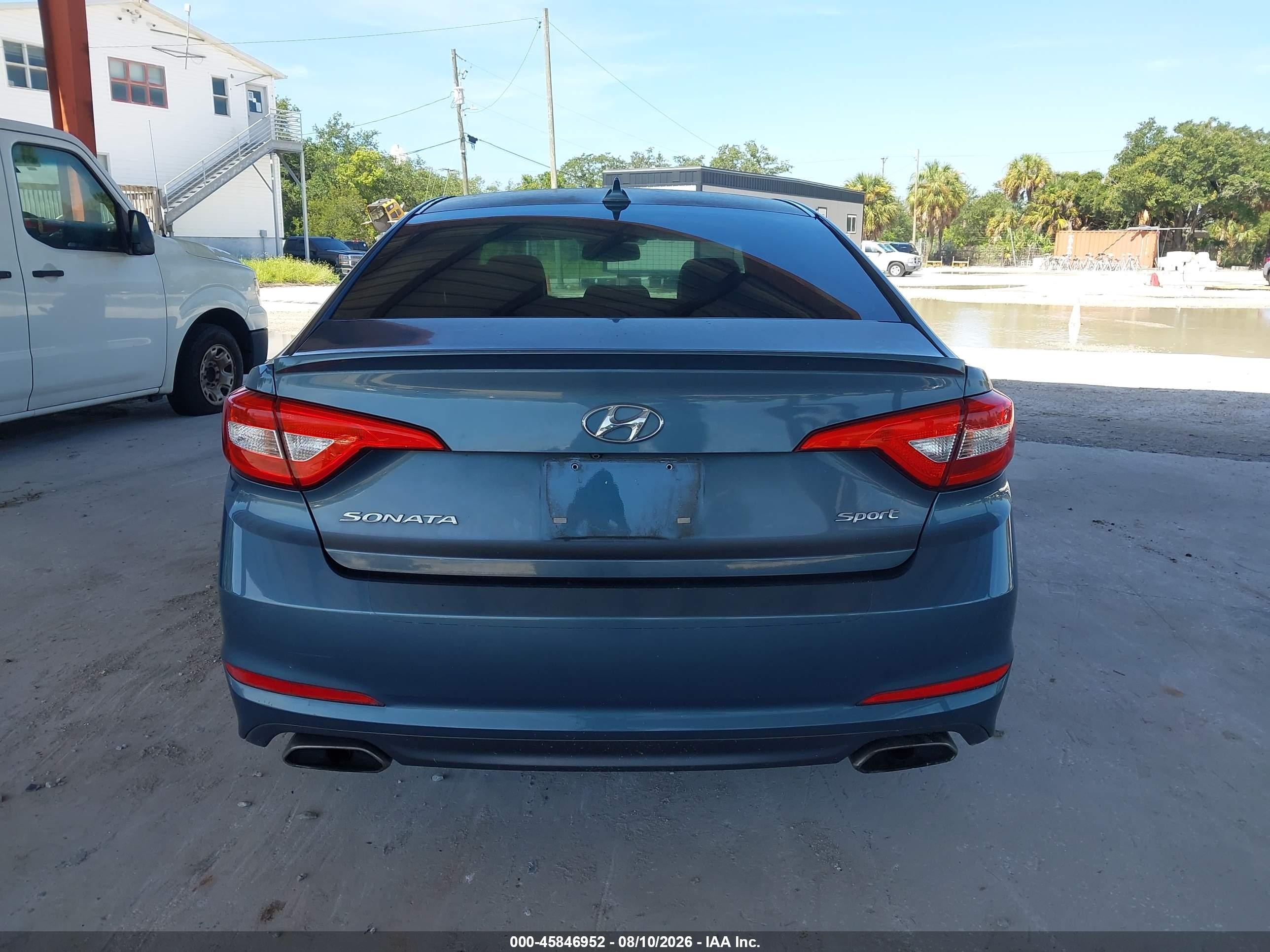 2015 Hyundai Sonata Sport Blue vin: 5NPE34AF4FH149160