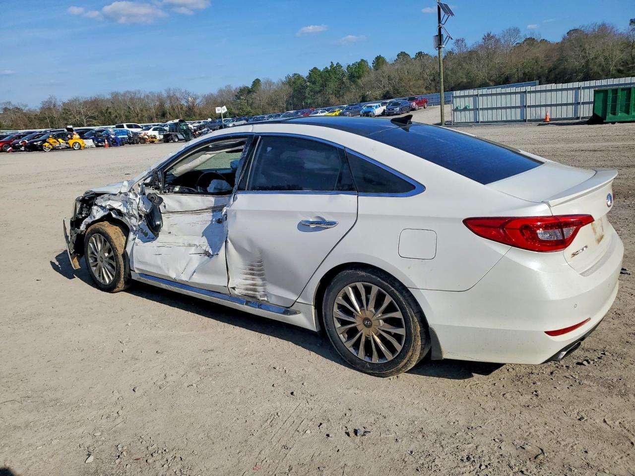 2015 Hyundai Sonata Limited White vin: 5NPE34AF4FH151958