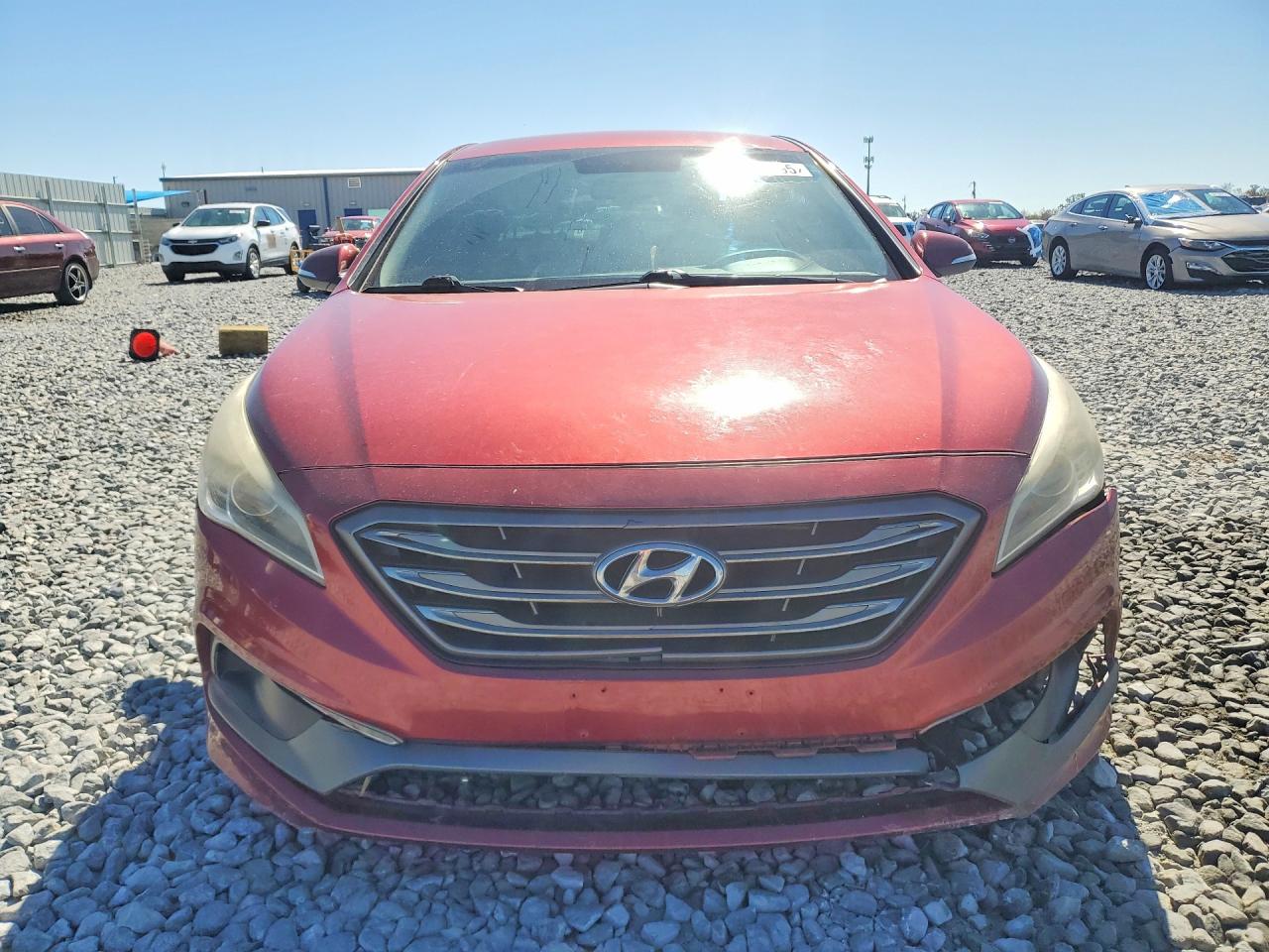2015 Hyundai Sonata Sport Красный vin: 5NPE34AF4FH164886