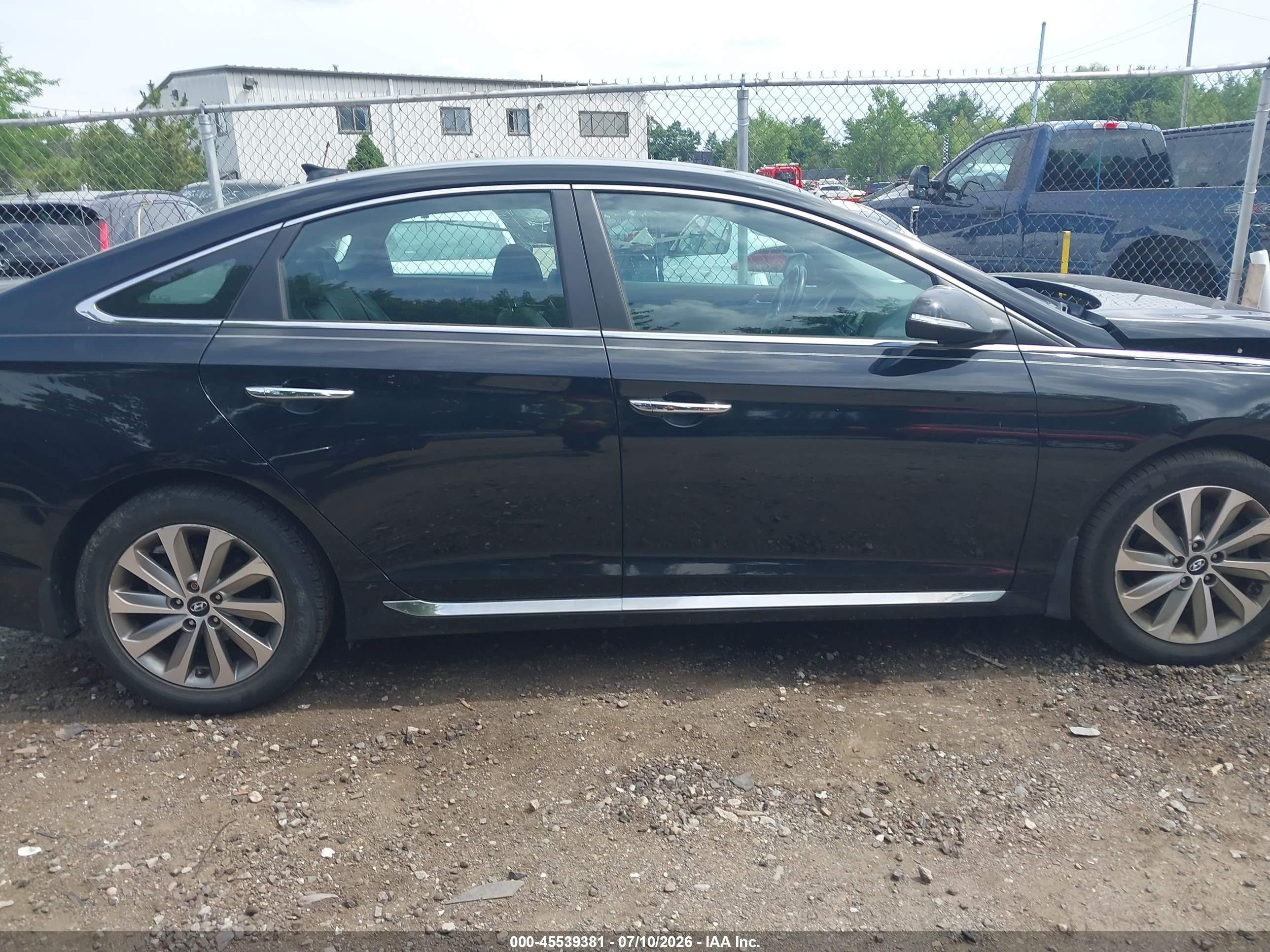 2015 Hyundai Sonata Sport Black vin: 5NPE34AF4FH195054
