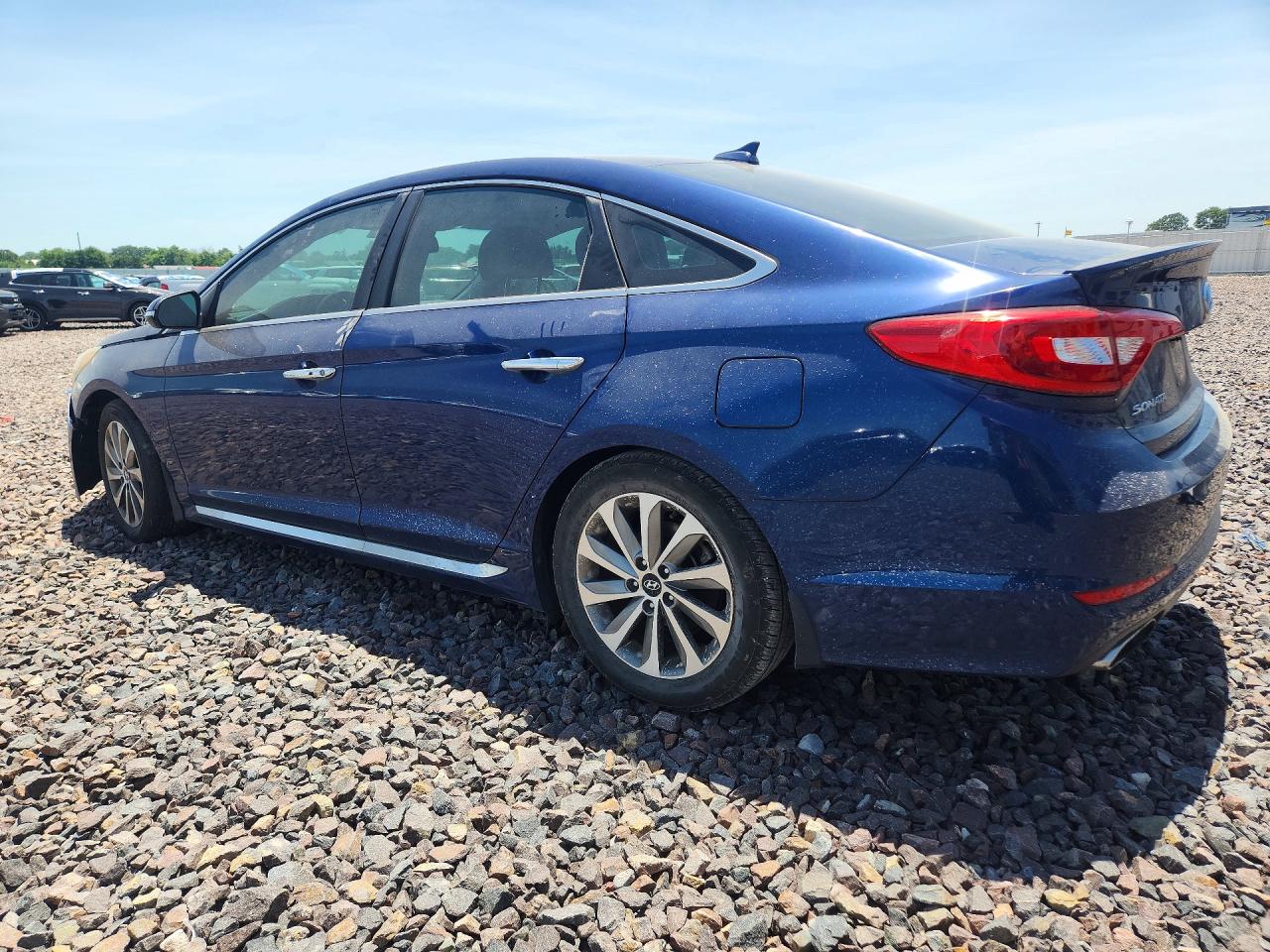 2015 Hyundai Sonata Sport Blue vin: 5NPE34AF4FH200723