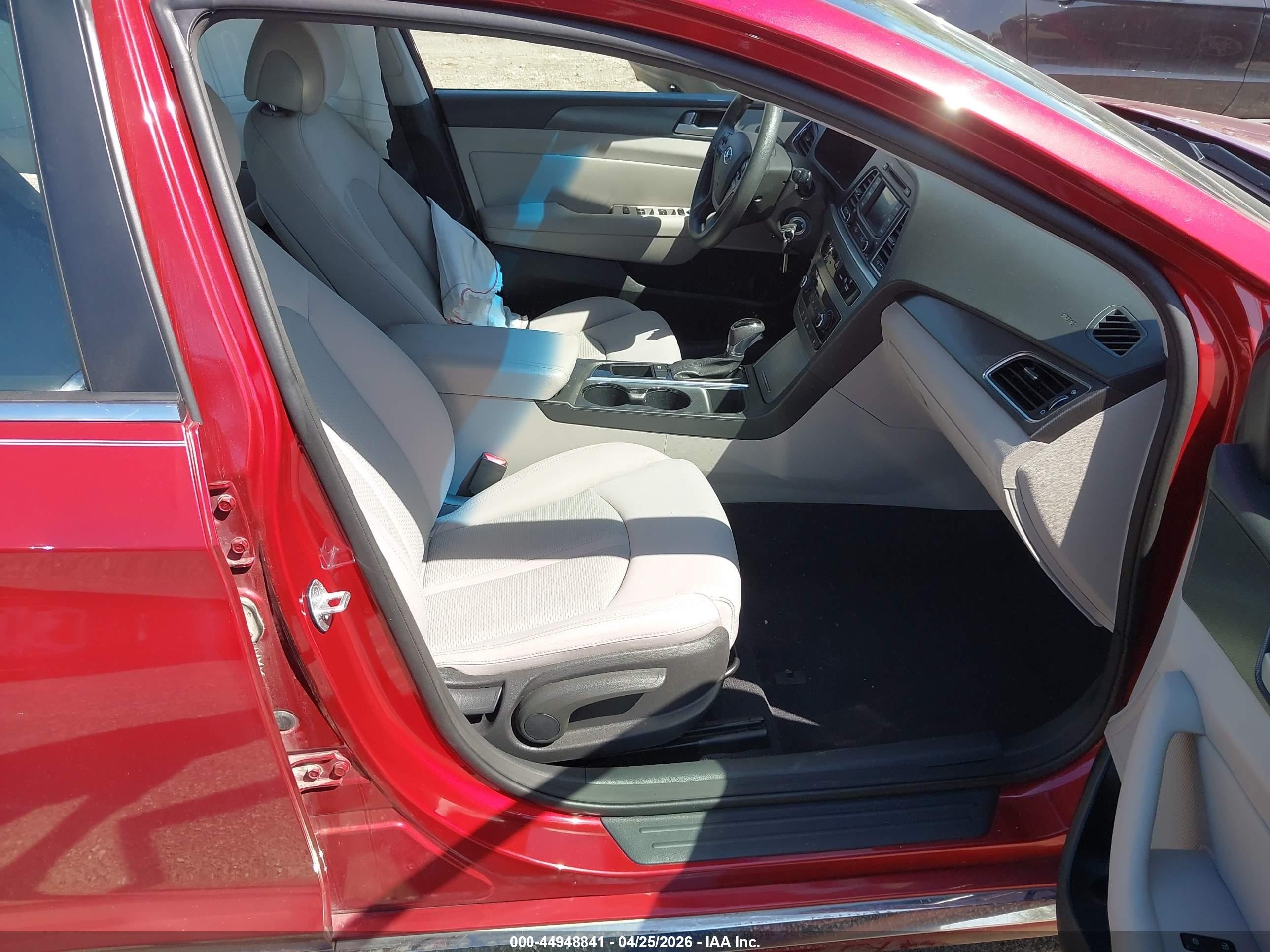 2015 Hyundai Sonata Sport Red vin: 5NPE34AF4FH202813