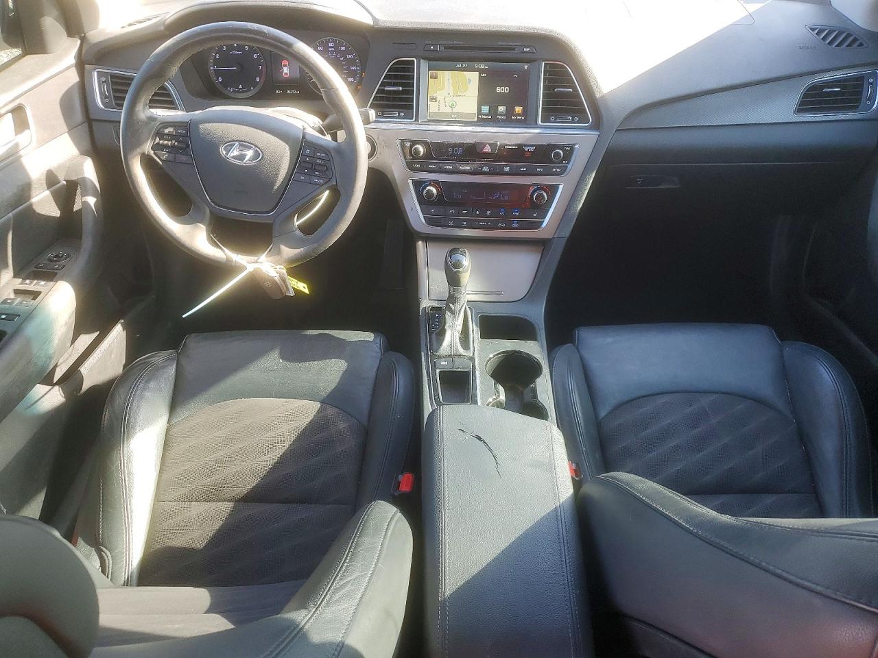 2015 Hyundai Sonata Sport Черный vin: 5NPE34AF4FH217148