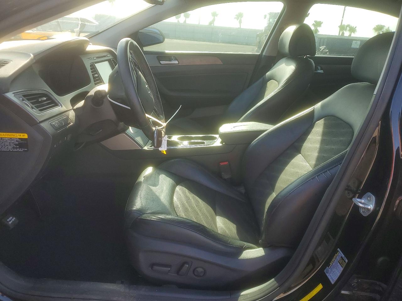 2015 Hyundai Sonata Sport Черный vin: 5NPE34AF4FH217148