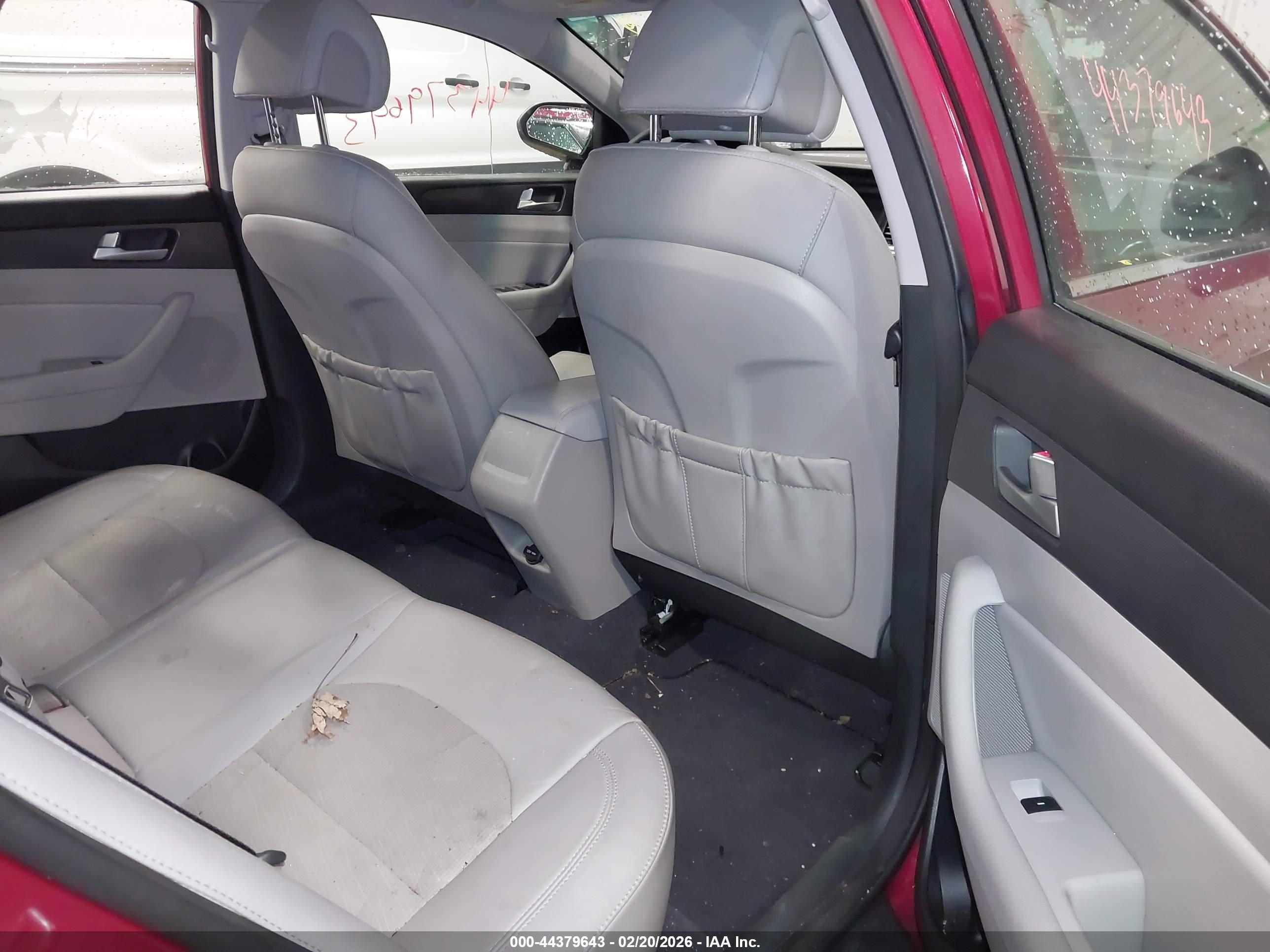 2015 Hyundai Sonata Sport Red vin: 5NPE34AF4FH233916