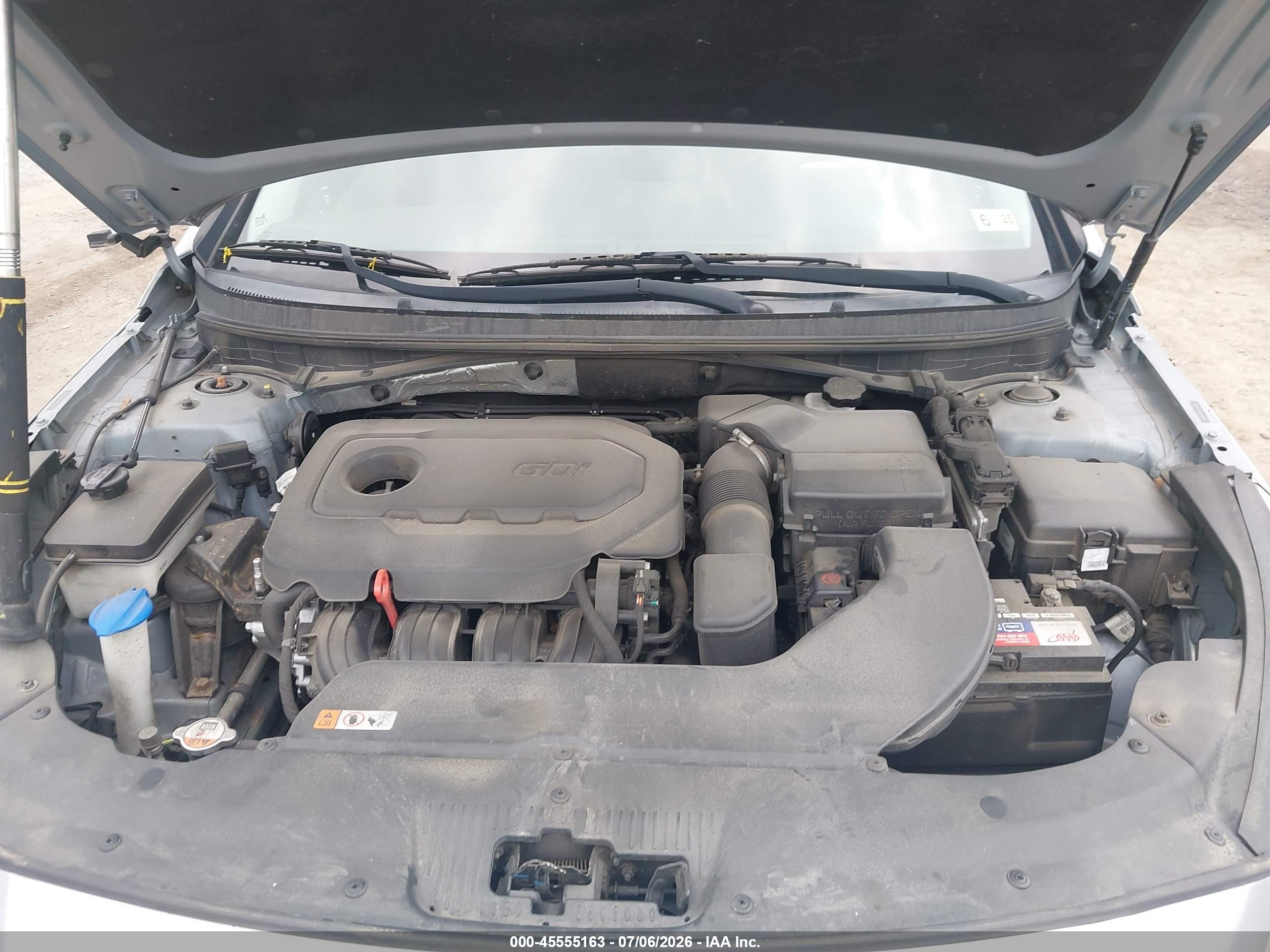 2015 Hyundai Sonata Sport Gray vin: 5NPE34AF4FH242082