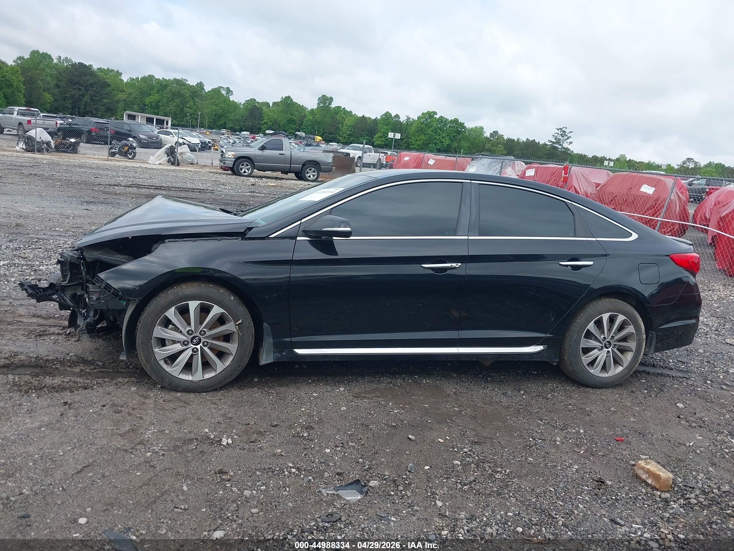 2015 Hyundai Sonata Sport Black vin: 5NPE34AF4FH242759
