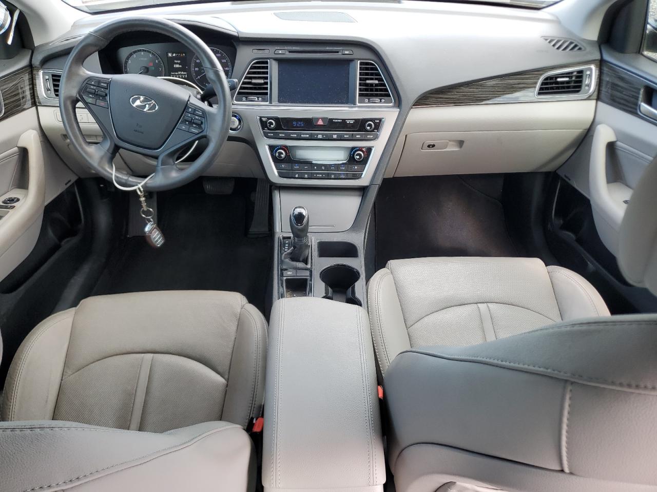 2015 Hyundai Sonata Limited Silver vin: 5NPE34AF4FH254569