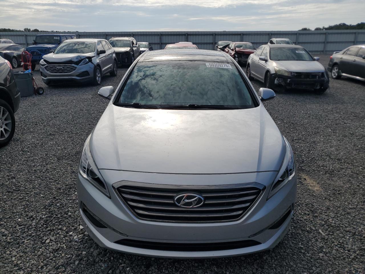2015 Hyundai Sonata Limited Silver vin: 5NPE34AF4FH254569