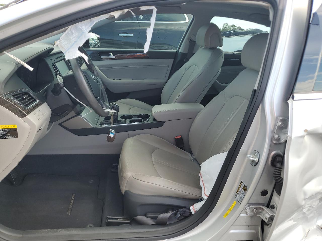 2015 Hyundai Sonata Limited Silver vin: 5NPE34AF4FH254569