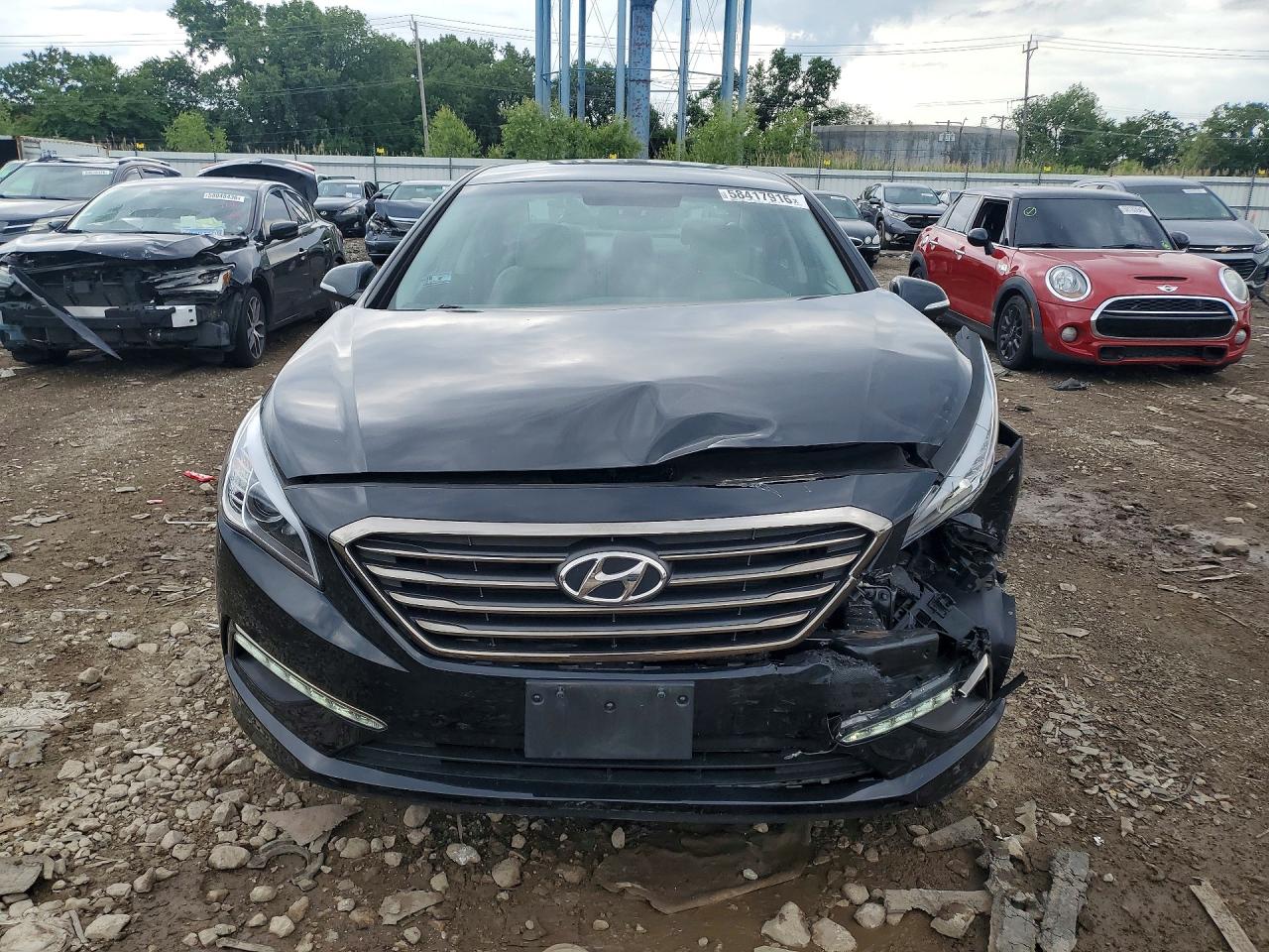 2015 Hyundai Sonata Limited Black vin: 5NPE34AF4FH254930