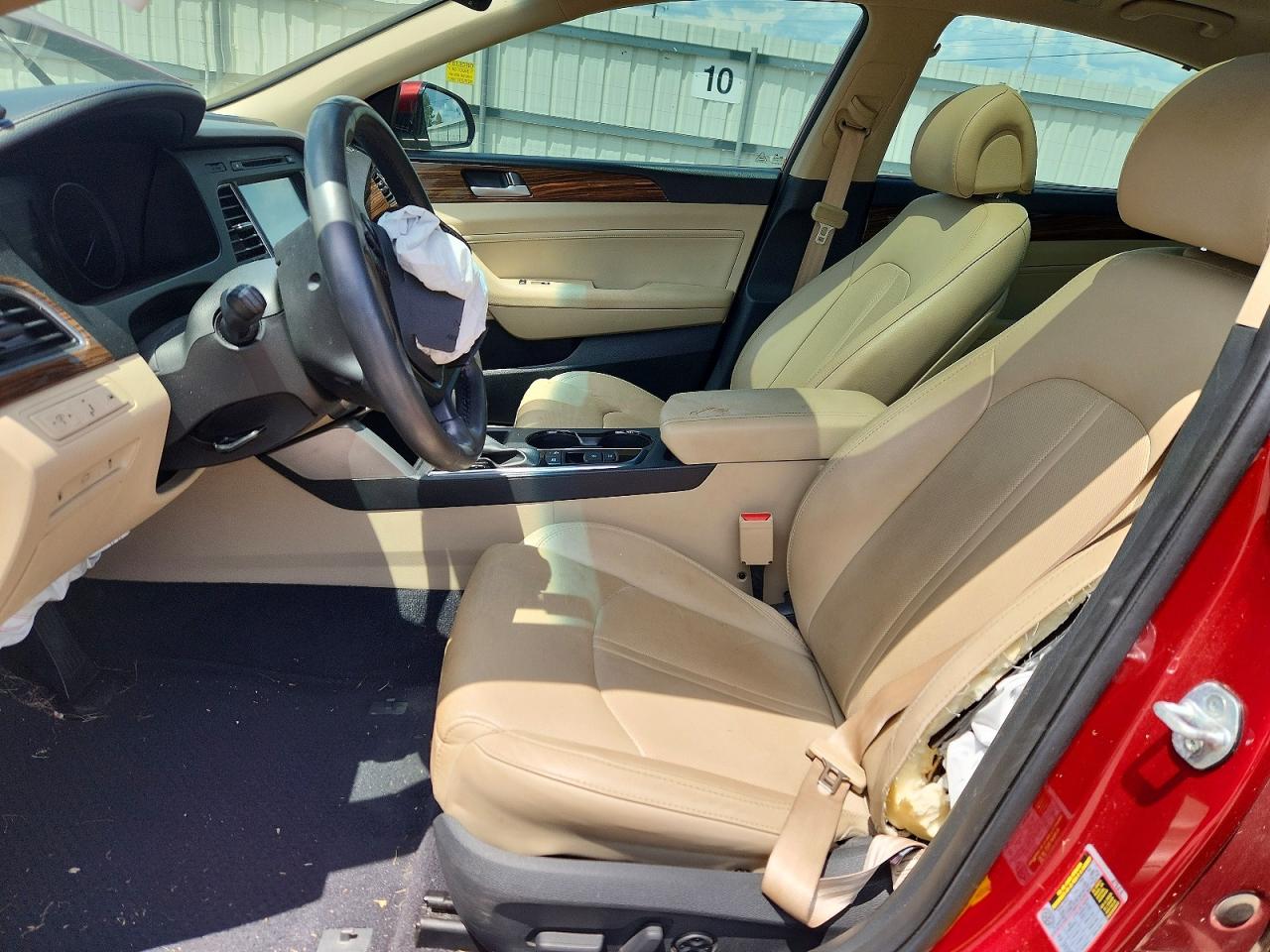 2016 Hyundai Sonata Limited Burgundy vin: 5NPE34AF4GH334911