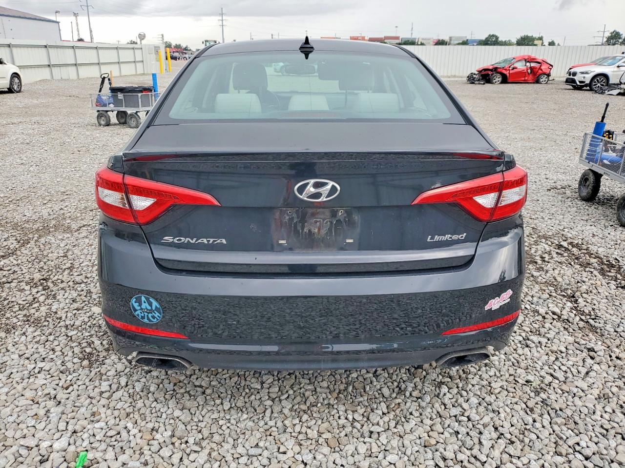 2017 Hyundai Sonata Limited Black vin: 5NPE34AF4HH449865