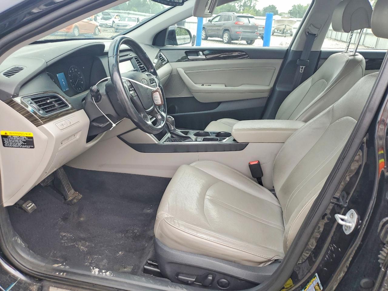 2017 Hyundai Sonata Limited Black vin: 5NPE34AF4HH449865